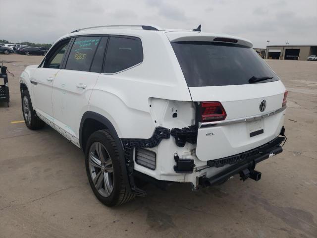 Photo 3 from auction – 2019 VOLKSWAGEN ATLAS SEL with VIN 1V2SR2CA1KC607443