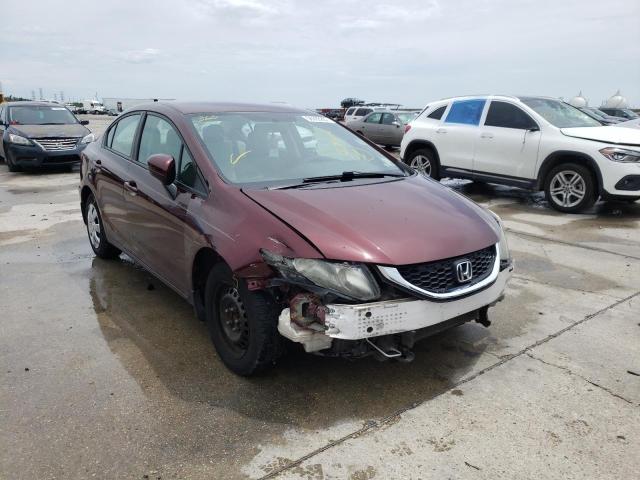 Photo 1 from auction – 2015 HONDA CIVIC LX with VIN 19XFB2F56FE037105