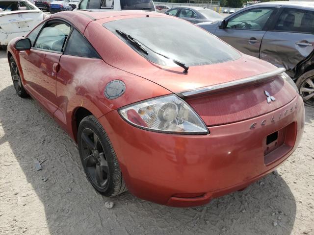 Photo 3 from auction – 2008 MITSUBISHI ECLIPSE GS with VIN 4A3AK24F98E007002