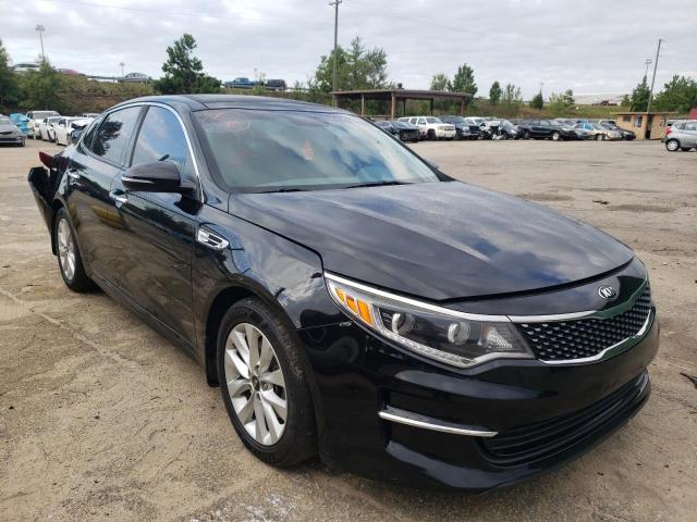KIA OPTIMA EX 2016 with VIN 5XXGU4L34GG058332 - Photo from auction