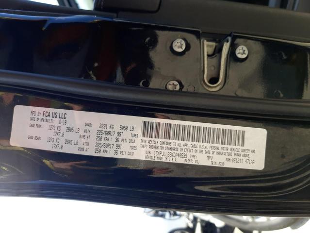 Photo 10 from auction – 2019 JEEP CHEROKEE L with VIN 1C4PJLLB9KD240539
