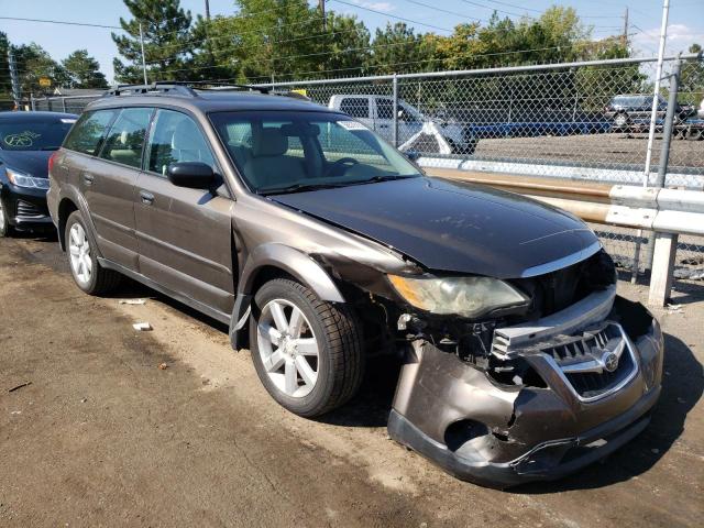SUBARU OUTBACK 2. 2008 with VIN 4S4BP61C387330259 - Photo from auction