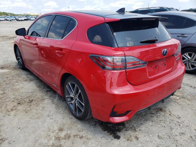 Photo 3 from auction – 2014 LEXUS CT 200 with VIN JTHKD5BH5E2192782