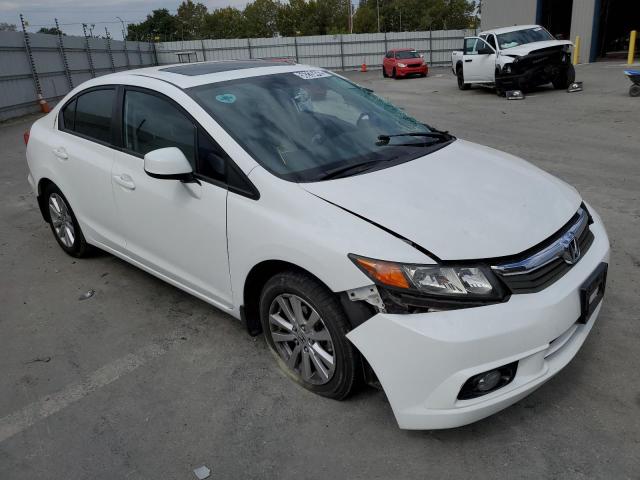 HONDA CIVIC EX 2012 with VIN 19XFB2F87CE337631 - Photo from auction