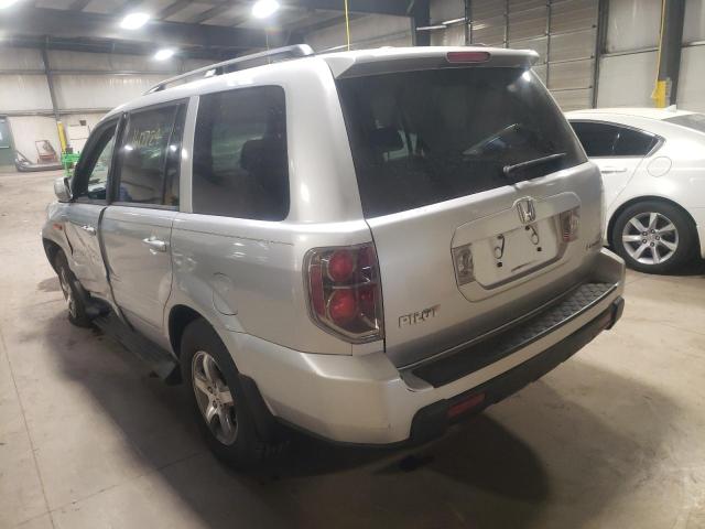 Photo 3 from auction – 2007 HONDA PILOT EXL with VIN 2HKYF18647H501499