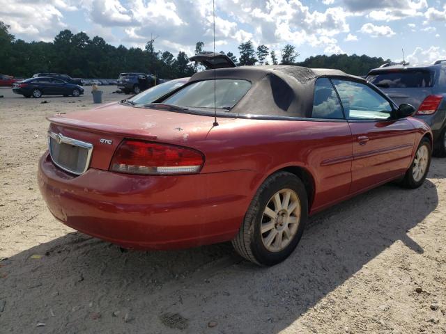 Photo 4 from auction – 2006 CHRYSLER SEBRING GT with VIN 1C3EL75R46N284035