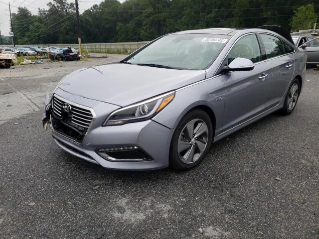 Photo 2 from auction – 2016 HYUNDAI SONATA HYB with VIN KMHE34L14GA008997