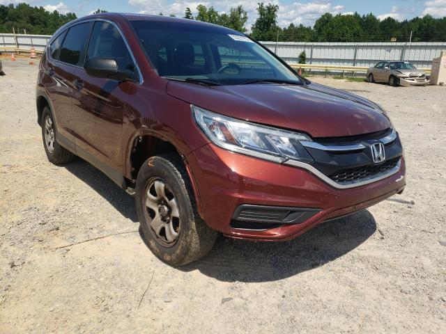 HONDA CR-V LX 2015 with VIN 3CZRM3H33FG711069 - Photo from auction