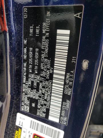 Photo 10 from auction – 2021 TOYOTA HIGHLANDER with VIN 5TDGZRBH3MS526945