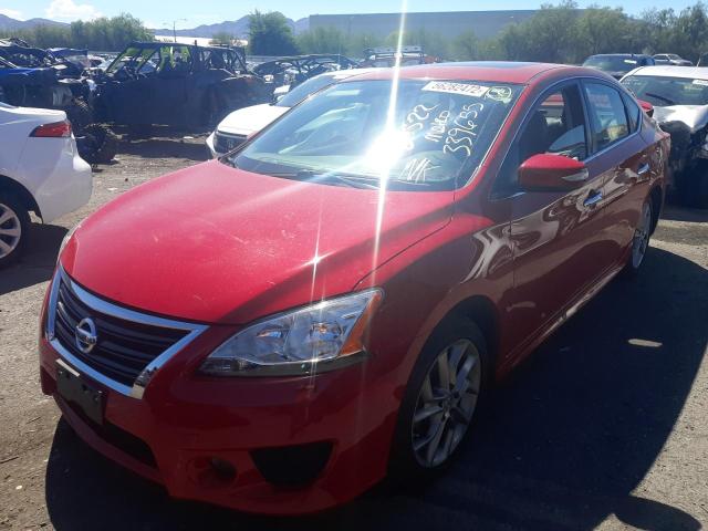 Photo 2 from auction – 2015 NISSAN SENTRA S with VIN 3N1AB7AP3FY226909