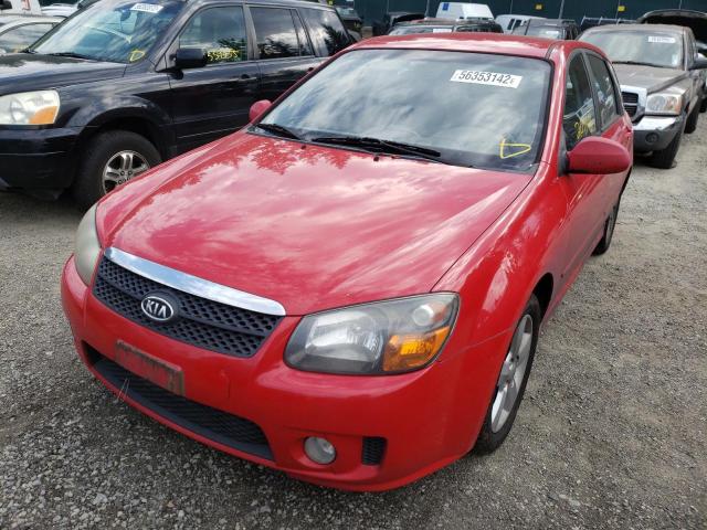 Photo 2 from auction – 2008 KIA SPECTRA5 5 with VIN KNAFE161785012501