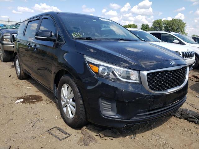 KIA SEDONA L 2015 with VIN KNDMA5C14F6025330 - Photo from auction