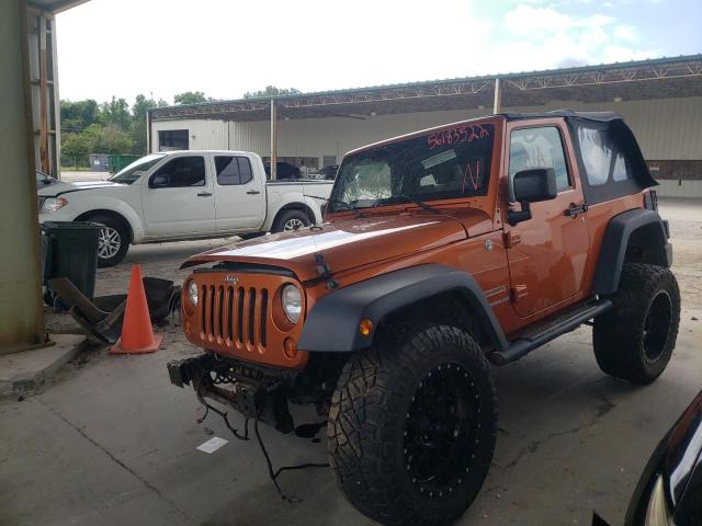 Photo 2 from auction – 2010 JEEP WRANGLER S with VIN 1J4AA2D17AL205826