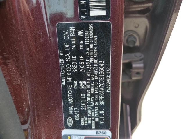 Photo 10 from auction – 2018 KIA FORTE LX with VIN 3KPFK4A70JE166048