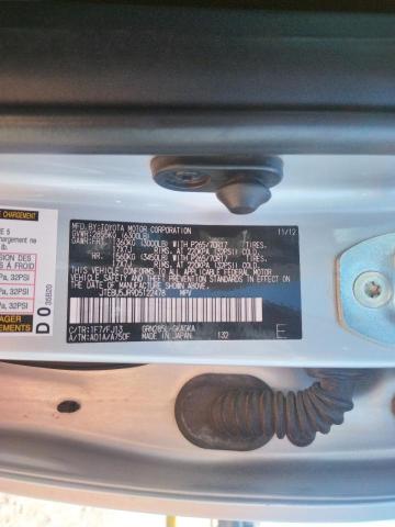 Photo 10 from auction – 2013 TOYOTA 4RUNNER SR with VIN JTEBU5JR9D5122478