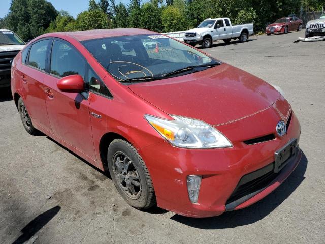 TOYOTA PRIUS 2013 with VIN JTDKN3DU9D0346448 - Photo from auction
