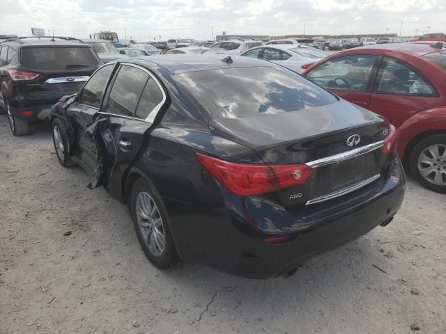 Photo 3 from auction – 2014 INFINITI Q50 BASE with VIN JN1BV7AR6EM689528