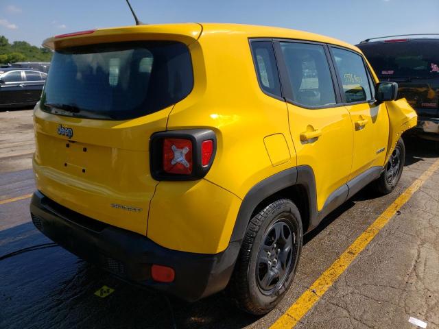 Photo 4 from auction – 2016 JEEP RENEGADE S with VIN ZACCJAAT9GPC70020