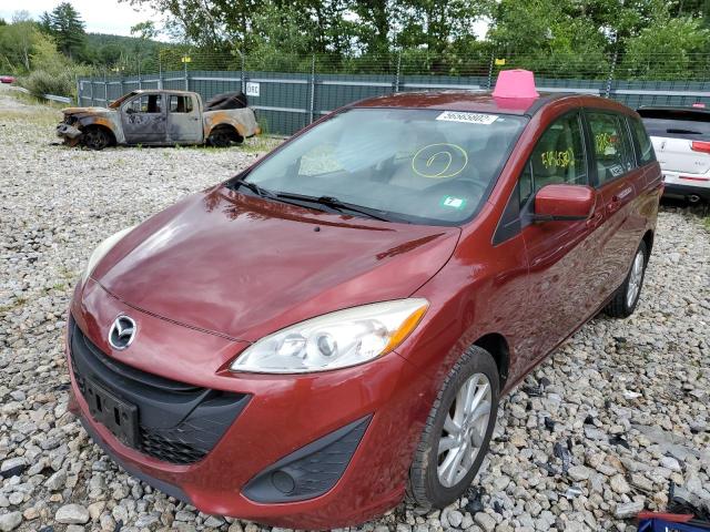 Photo 2 from auction – 2012 MAZDA 5 with VIN JM1CW2BL2C0121373