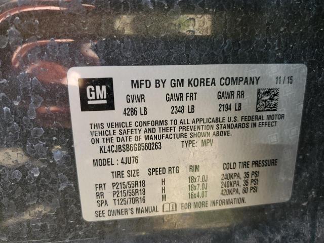 Photo 10 from auction – 2016 BUICK ENCORE CON with VIN KL4CJBSB6GB560263