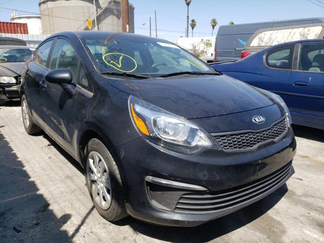 KIA RIO LX 2017 with VIN KNADM4A33H6012588 - Photo from auction