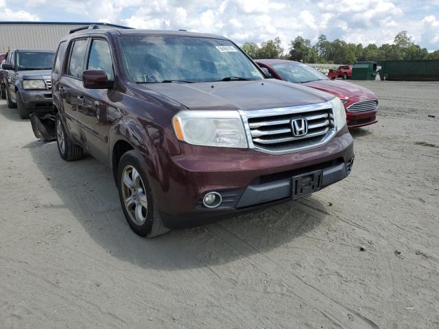 HONDA PILOT EXLN 2012 with VIN 5FNYF4H75CB031292 - Photo from auction