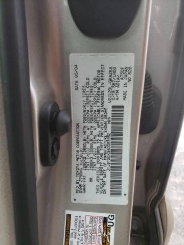 Photo 10 from auction – 2004 LEXUS GX 470 with VIN JTJBT20X340053352