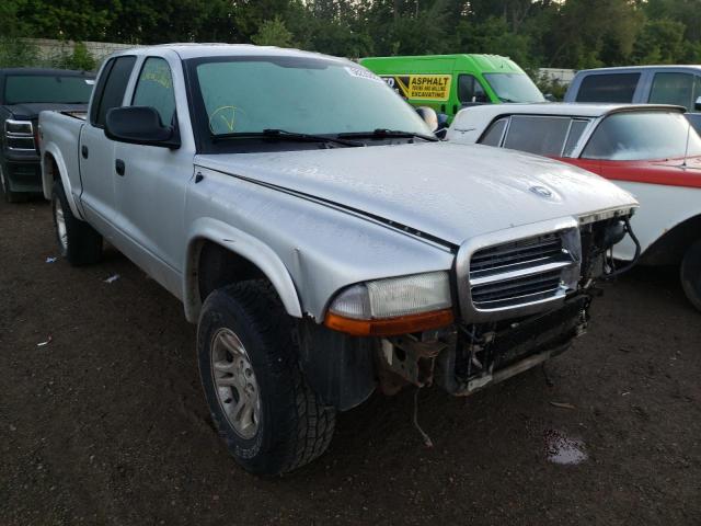 DODGE DAKOTA QUA 2004 with VIN 1D7HG38N14S640430 - Photo from auction