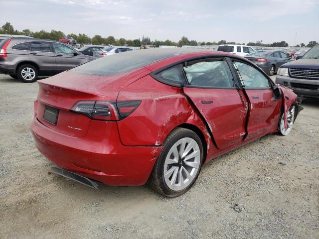 Photo 4 from auction – 2022 TESLA MODEL 3 with VIN 5YJ3E1EB4NF145002