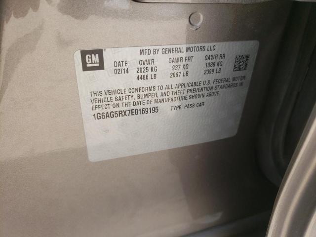 Photo 10 from auction – 2014 CADILLAC ATS with VIN 1G6AG5RX7E0169195
