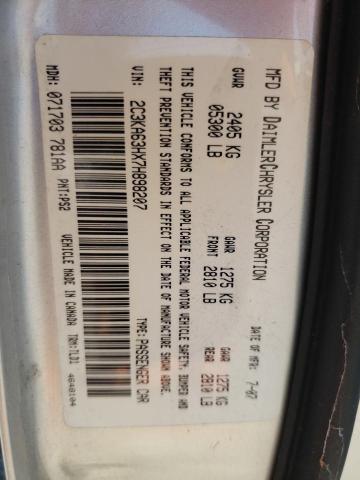 Photo 10 from auction – 2007 CHRYSLER 300C with VIN 2C3KA63HX7H898207