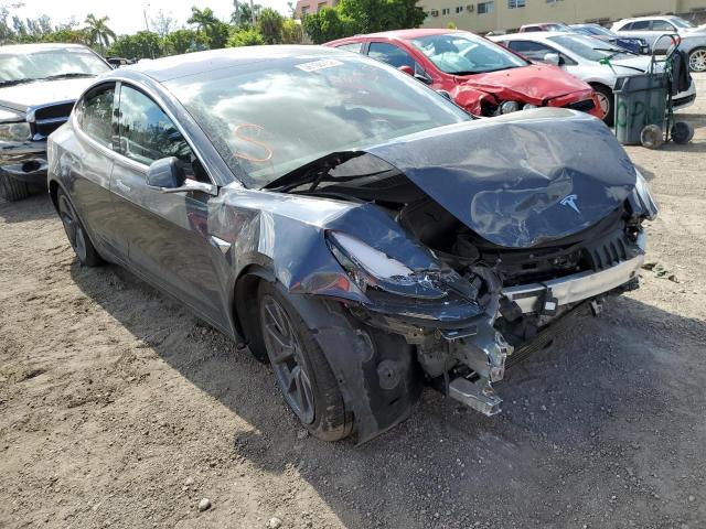 TESLA MODEL 3 2018 with VIN 5YJ3E1EA0JF077573 - Photo from auction