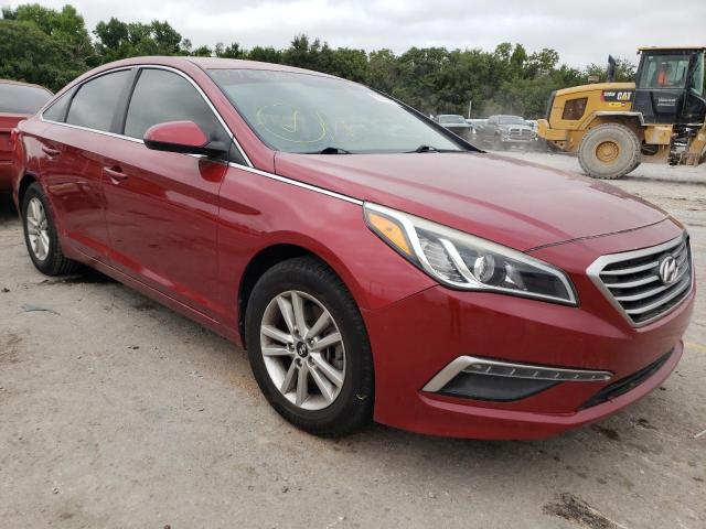 HYUNDAI SONATA SE 2015 with VIN 5NPE24AF5FH073726 - Photo from auction