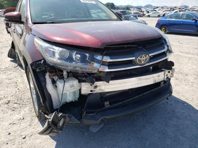 Photo 9 from auction – 2018 TOYOTA HIGHLANDER with VIN 5TDDZRFH4JS894995