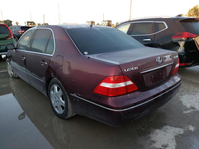 Photo 3 from auction – 2005 LEXUS LS 430 with VIN JTHBN36F455009123
