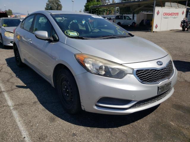 KIA FORTE LX 2014 with VIN KNAFK4A63E5252153 - Photo from auction