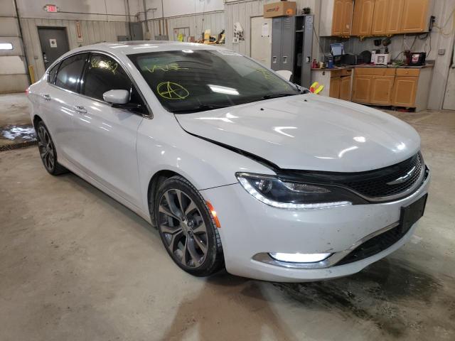 CHRYSLER 200 C 2015 with VIN 1C3CCCCGXFN609031 - Photo from auction