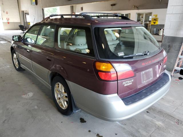 Photo 3 from auction – 2000 SUBARU LEGACY OUT with VIN 4S3BH6860Y7666016