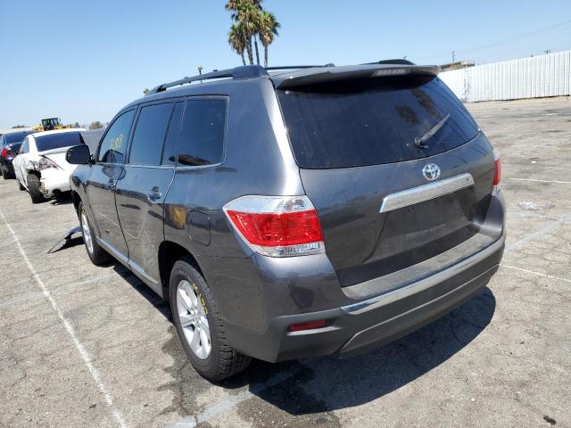 Photo 3 from auction – 2012 TOYOTA HIGHLANDER with VIN 5TDZK3EH5CS051500