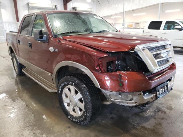 FORD F150 SUPER 2005 with VIN 1FTPW14535KE58197 - Photo from auction