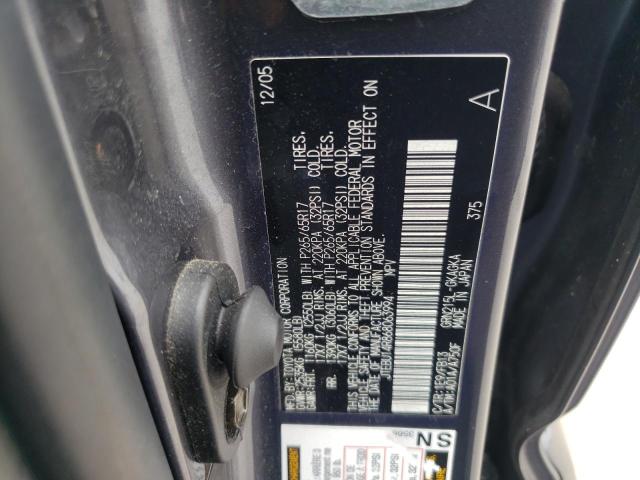 Photo 10 from auction – 2006 TOYOTA 4RUNNER SR with VIN JTEBU14R868063994