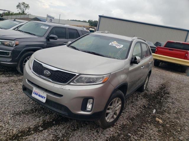 Photo 2 from auction – 2014 KIA SORENTO LX with VIN 5XYKTCA66EG441847