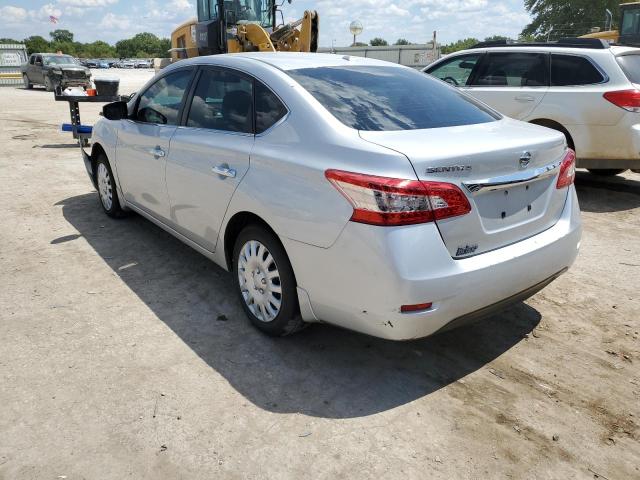 Photo 3 from auction – 2015 NISSAN SENTRA S with VIN 3N1AB7AP6FL667107
