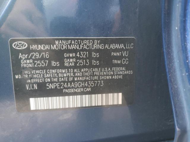 Photo 10 from auction – 2016 HYUNDAI SONATA ECO with VIN 5NPE24AA9GH435773
