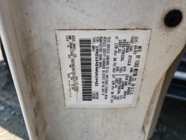 Photo 10 from auction – 1998 FORD EXPLORER with VIN 1FMZU34E4WUA14421