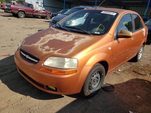 Photo 2 from auction – 2005 CHEVROLET AVEO BASE with VIN KL1TD52615B394241