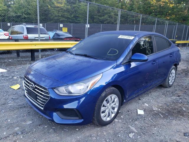 Photo 2 from auction – 2021 HYUNDAI ACCENT SE with VIN 3KPC24A67ME129299