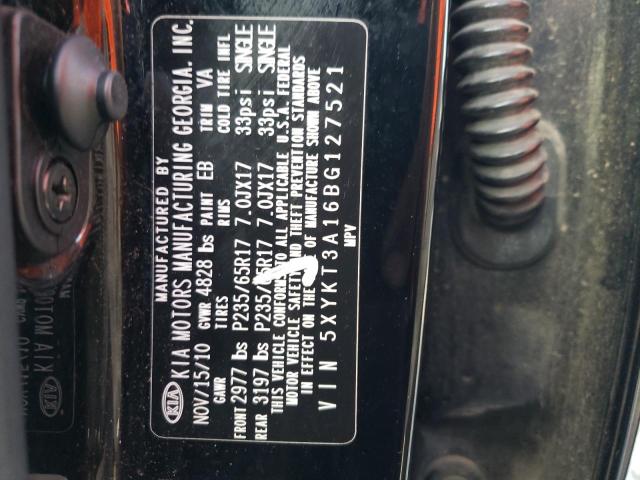 Photo 10 from auction – 2011 KIA SORENTO BA with VIN 5XYKT3A16BG127521