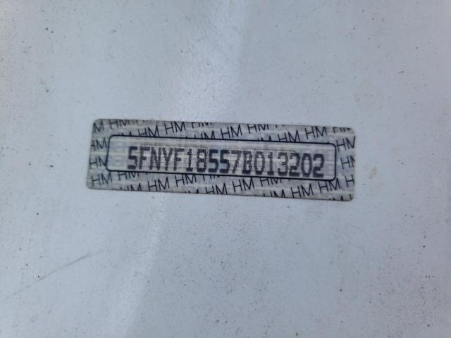 Photo 10 from auction – 2007 HONDA PILOT EXL with VIN 5FNYF18557B013202