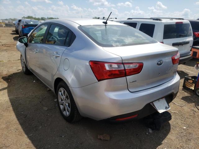 Photo 3 from auction – 2013 KIA RIO LX with VIN KNADM4A38D6154722